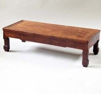 Lot 245 - Chinese rosewood low table