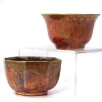 Lot 367 - Two Wedgwood lustre small bowls.