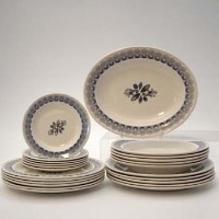 Lot 369 - Wedgwood Ravilious design part dinner set