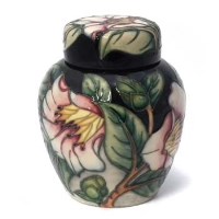 Lot 387 - Moorcroft Cavendish pattern ginger jar