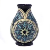 Lot 388 - Moorcroft Lady Victoria vase boxed
