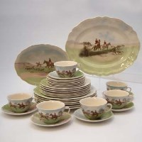 Lot 397 - Royal Doulton dinner ware.