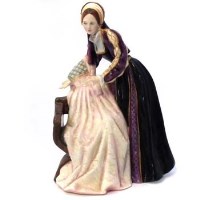 Lot 452 - Royal Doulton Catherine Howard with certificate.