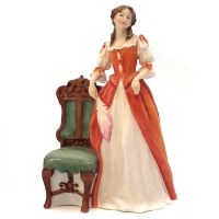 Lot 459 - Royal Doulton Catherine of Braganza with certificate.
