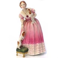 Lot 461 - Royal Doulton Queen Victoria with certificate.