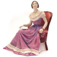 Lot 470 - Royal Doulton The Young Queen Victoria with certificate.