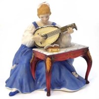 Lot 478 - Royal Doulton Lute Boxed.