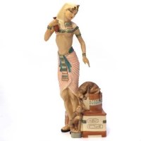 Lot 487 - Royal Doulton Hatshepsut with certificate.