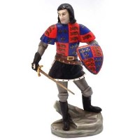 Lot 493 - Royal Doulton Lord Olivier as Richard III with certificate.