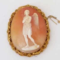 Lot 550 - Cameo brooch.