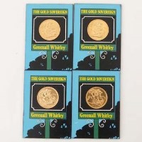 Lot 593 - Four gold Elizabeth II sovereigns