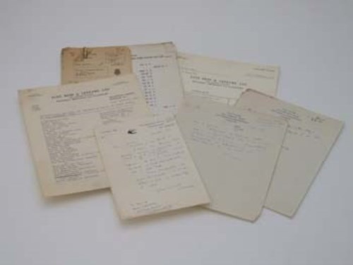 Lot 637 - Quantity of various letters and archive material relating to L.S. Lowry.