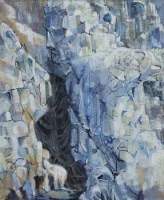 Lot 677 - H. Riley, Wind Sculptor, oil.