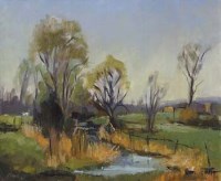 Lot 687 - Jones, Tarrant Monkton, Dorset, oil.
