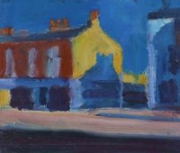 Lot 754 - Paul Bassingthwaighte, Sunlit Corner, oil.