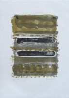 Lot 824 - Patrick Heron, Black, Ochre, Grey, lithograph.