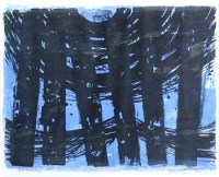 Lot 830 - Robert Tavener, Winter Wood II, lithograph.