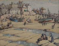Lot 905 - Stanley Smith, St. Ives, watercolour.