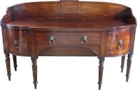 Lot 1012 - George IV mahogany sideboard circa. 1825