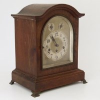 Lot 1 - German bracket clock circa 1890.