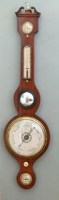 Lot 5 - Mahogany mercury barometer.