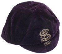 Lot 44 - International cap 1891.