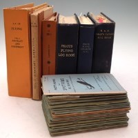 Lot 71 - Pilots Log books for E.K.G Bates,   the three