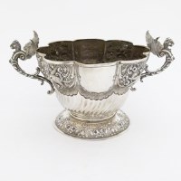 Lot 264 - Silver presentation trophy.