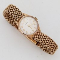 Lot 291 - Omega gold ladies watch