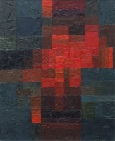 Lot 317 - R.J. Richardson, Abstract, oil.