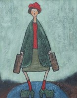 Lot 330 - Albert Barlow, The Long Slog Home, acrylic.