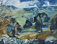 Lot 361 - Michael Scott, Littondale, oil.