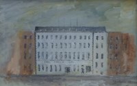 Lot 370 - Peter Pearson, The Royal Hibernian Hotel, Dublin, gouache.
