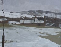 Lot 386 - Russell Howarth, Towards Chew Valley, oil.