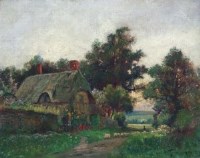 Lot 460 - Horace Overton-Jones, Colwich, Staffordshire, oil.