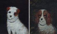 Lot 472 - J. Jonny, Caesar and Sandringham, oil (2).