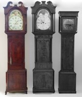 Lot 500 - Mahogany long case clock, early 19th century