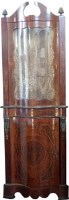 Lot 525 - Marquetry corner display cabinet.