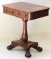 Lot 526 - Early Victorian pollard oak centre table