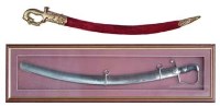 Lot 103 - Sharpes challenge 1796 pattern sable and a tulwar.