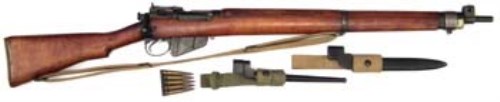 Lot 105 - Deactivated Lee Enfield No.4   Long Branch Mk.1