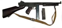 Lot 107 - Deactivated .45 Thompson sub machine gun (tommy