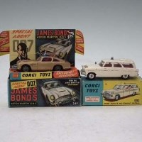 Lot 130 - Corgi James Bond car and Zephyr Motorum car.
