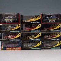 Lot 137 - Twelve scalextrix boxed cars.