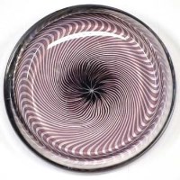 Lot 156 - Orrefors bowl signed Graal 6884.