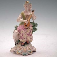 Lot 171 - Derby figure.