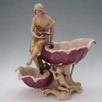 Lot 184 - Royal Dux figure.