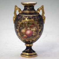 Lot 197 - Coalport vase, Keeling.