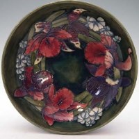 Lot 230 - Large Moorcroft orchid pattern bowl.