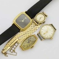 Lot 420 - Jaeger LeCoultre, Longines and Sabina lady's watches (4)